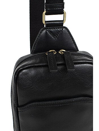 Bolsa monobretelle - cuero stuart hexagona