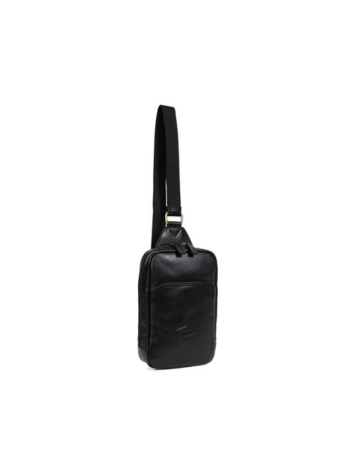 Bolsa monobretelle - cuero stuart hexagona - Kiabi