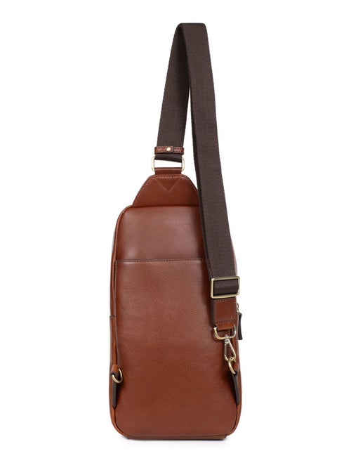 Bolsa monobretelle - Cuero STUART - Kiabi