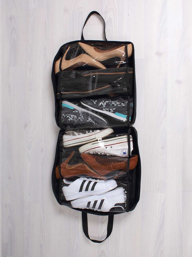 Bolsa negra para guardar zapatos NEGRO - Kiabi