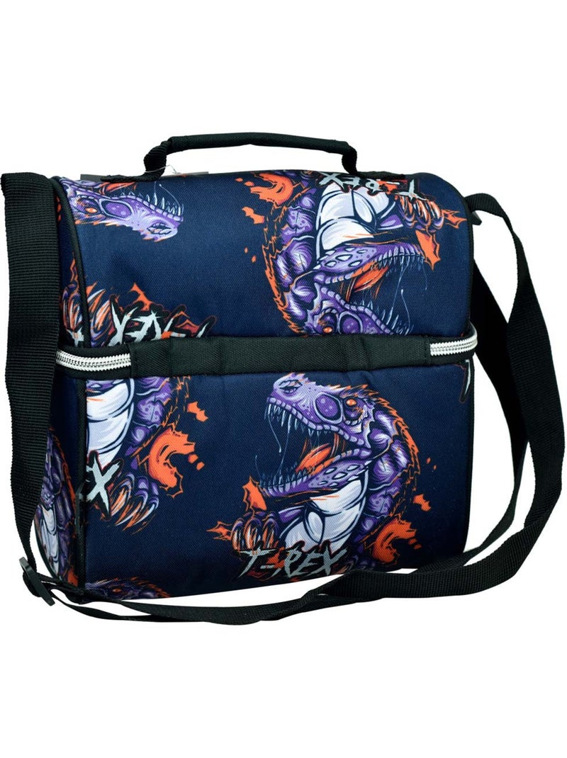 Bolsa para el almuerzo – dinosaurio t-rex 21 cm Multicolor - Kiabi