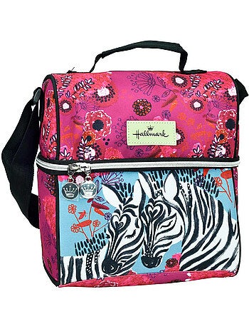 Bolsa para el almuerzo – hallmark cebra 24 cm