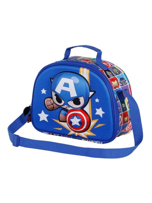 Bolsa para el almuerzo los vengadores – capitán américa punch 3d 25 cm - Kiabi Bolsa para el almuerzo los vengadores – capitán américa punch 3d 25 cm - Kiabi