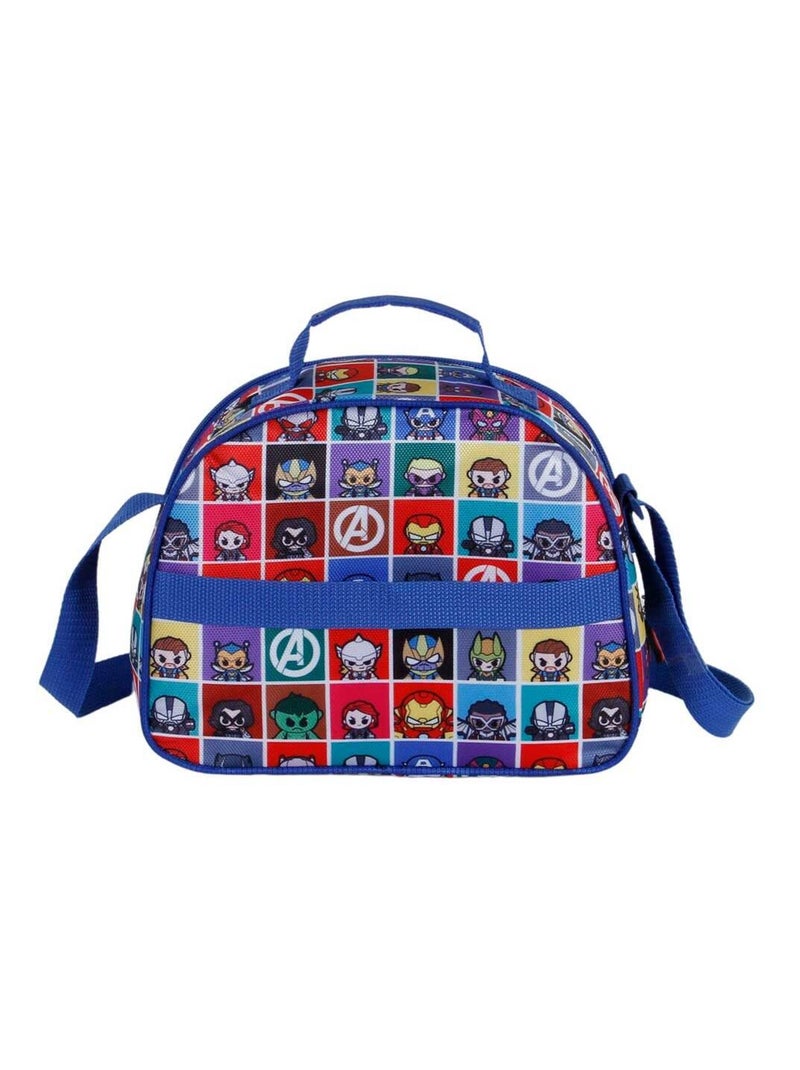 Bolsa para el almuerzo los vengadores – capitán américa punch 3d 25 cm Azul - Kiabi