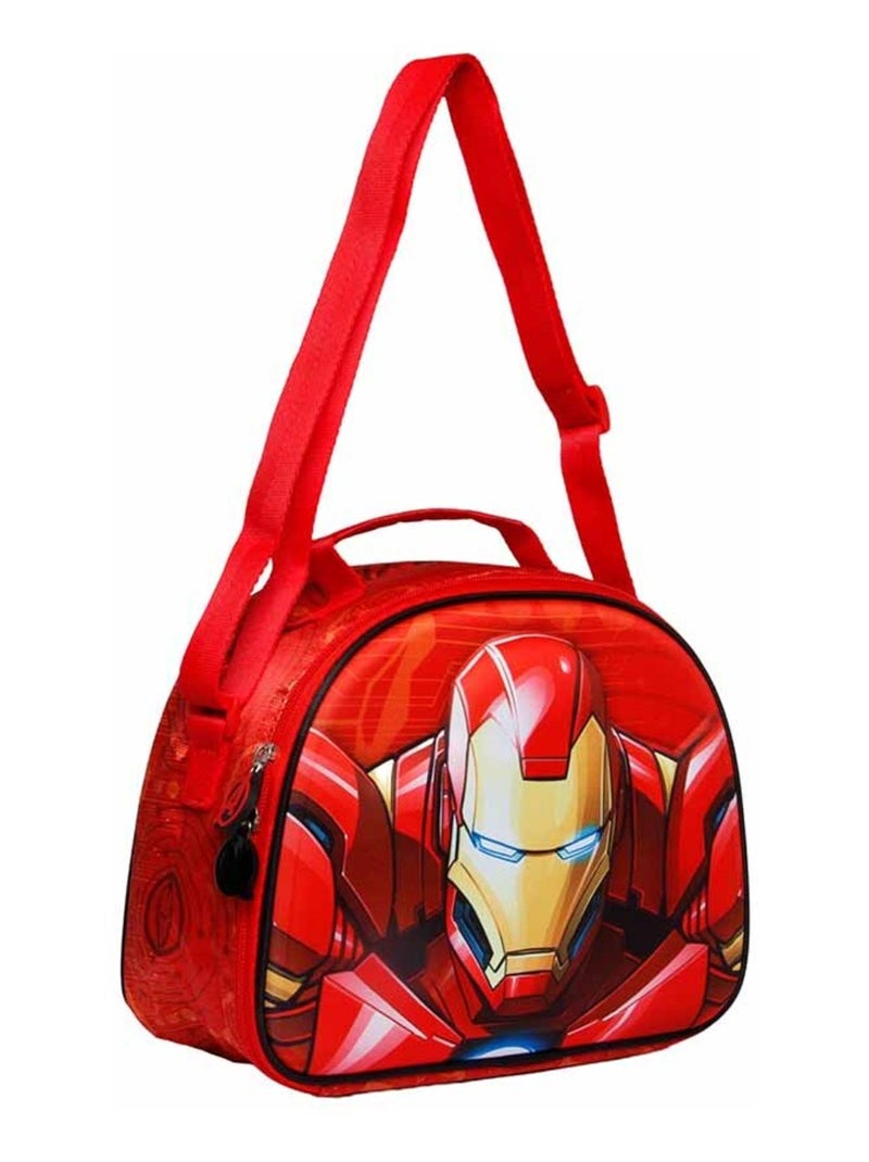 Bolsa para el almuerzo los vengadores – iron man 3d 25 cm Multicolor - Kiabi