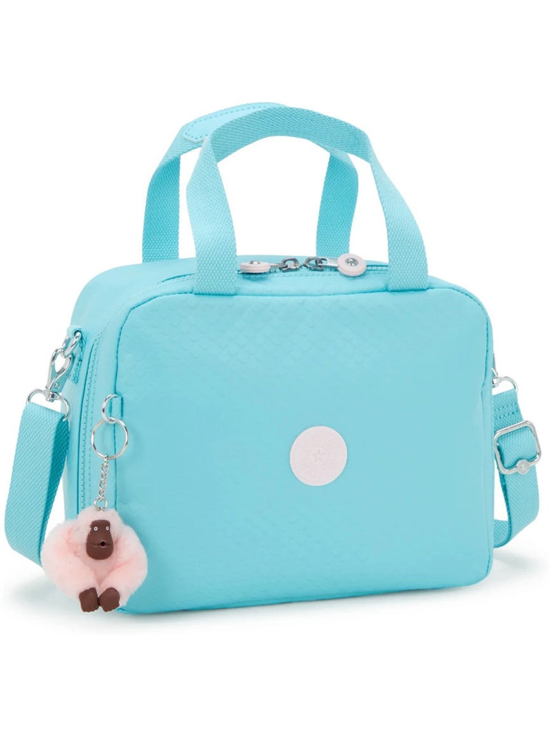 Bolsa para el almuerzo – miyo 25 cm – kipling Azul celeste - Kiabi