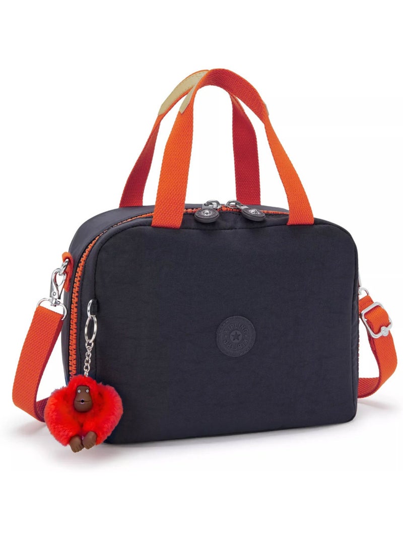 Bolsa para el almuerzo – miyo 25 cm – kipling Azul Rojo - Kiabi