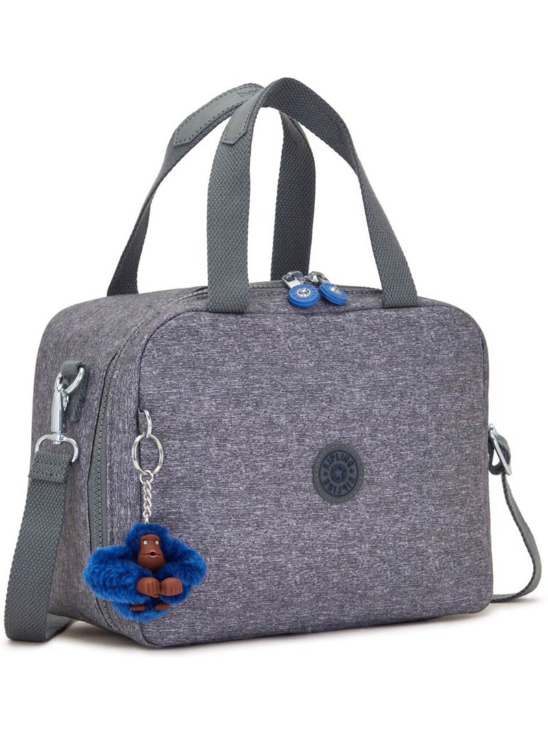 Bolsa para el almuerzo – miyo 25 cm – kipling Gris oscuro - Kiabi
