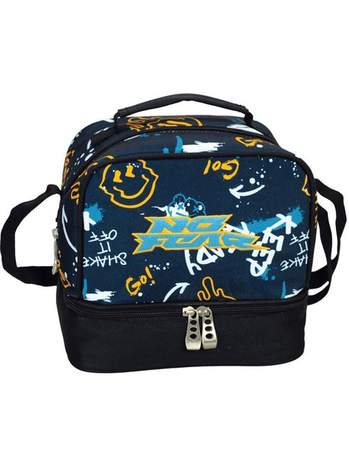 Bolsa para el almuerzo no fear emoji graffiti 21 cm - Kiabi Bolsa para el almuerzo no fear emoji graffiti 21 cm - Kiabi