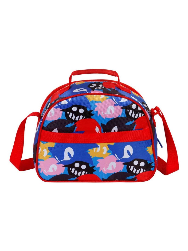 Bolsa para el almuerzo sonic friends 25 cm Azul - Kiabi