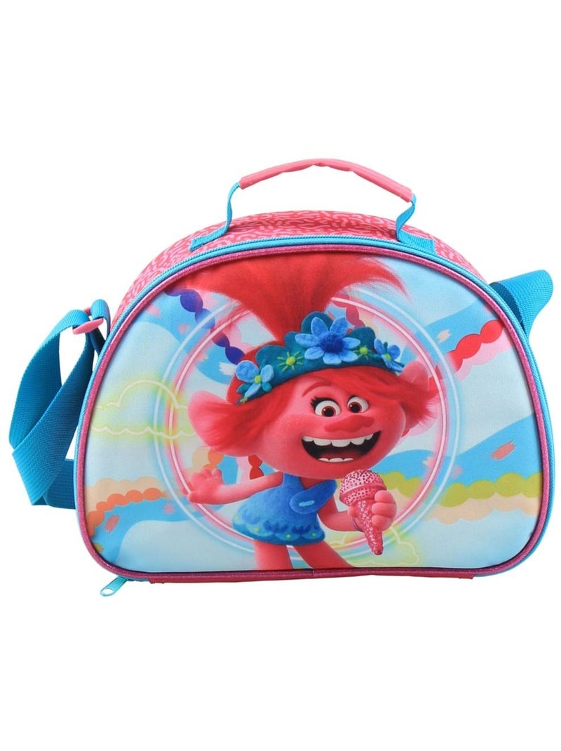 Bolsa para el almuerzo trolls – 28 cm – bandolera Multicolor - Kiabi