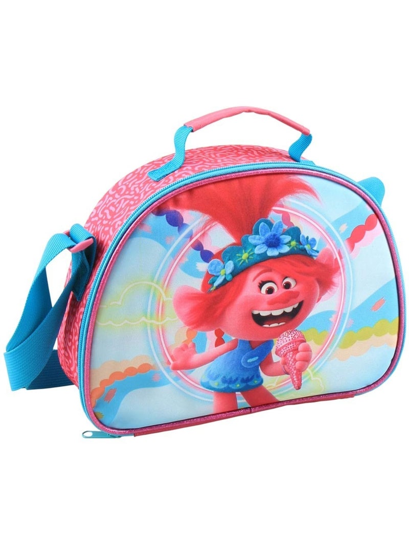 Bolsa para el almuerzo trolls – 28 cm – bandolera Multicolor - Kiabi