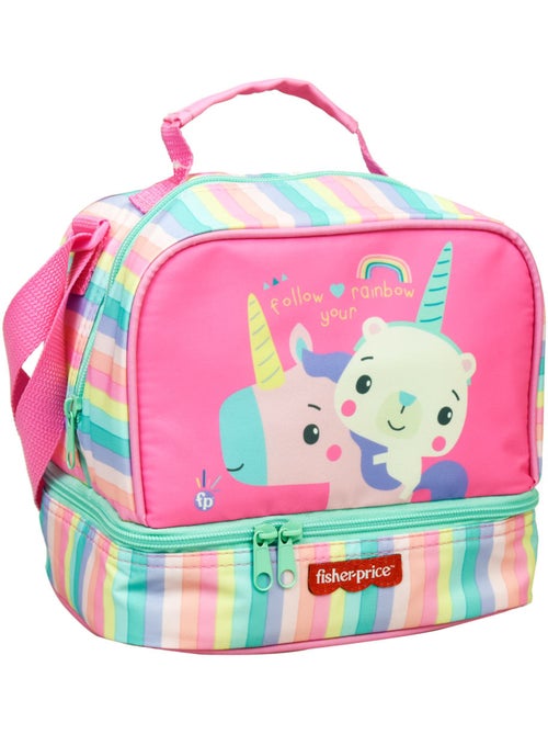Bolsa para el almuerzo unicornio fisher price follow your rainbow 21 cm - Kiabi