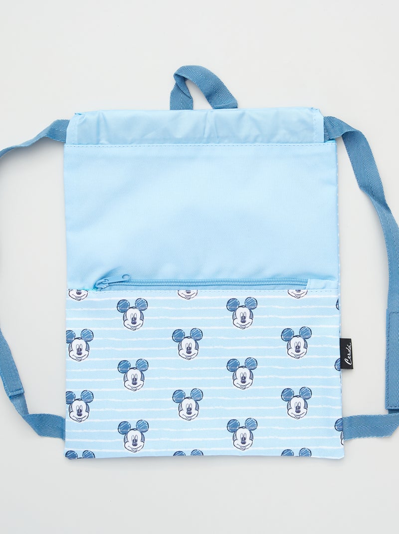 Bolsa para la merienda 'Mickey' azul - Kiabi
