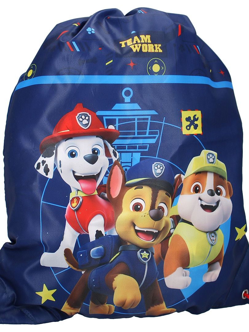 Mini WC Con Asas De Paw Patrol (Patrulla Canina) - Azul Y Blanco, Tamaño Mediano, Para Niños