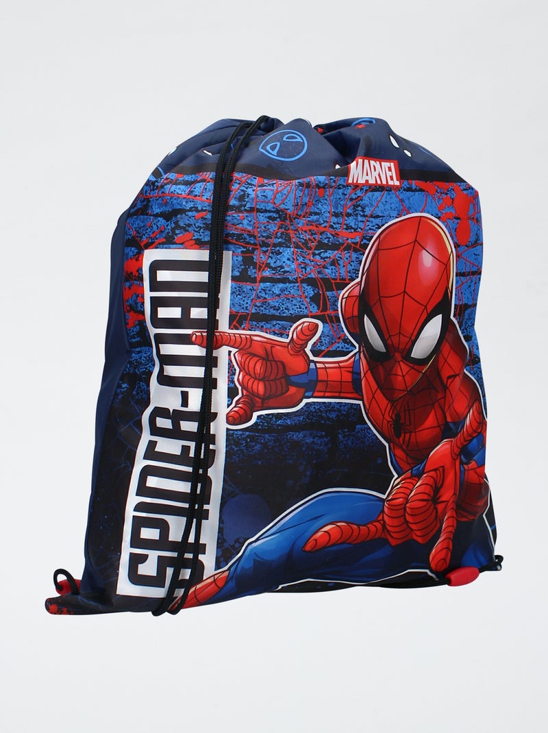 Bolsa para la piscina 'Spiderman' azul - Kiabi