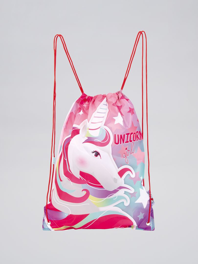 Bolsa para la piscina 'unicornio' rosa - Kiabi