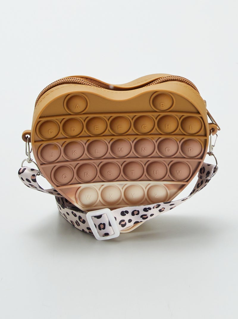 Bolsa pop it MARRON - Kiabi