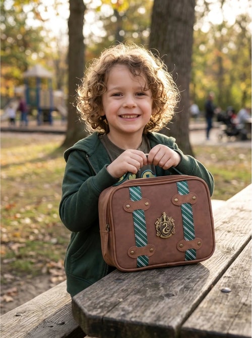 Bolsa portaalimentos efecto baúl vintage isotérmica slytherin harry potter - Kiabi