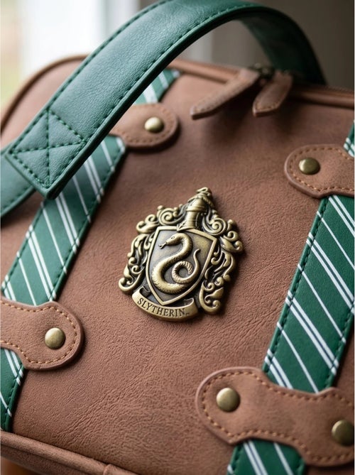 Bolsa portaalimentos efecto baúl vintage isotérmica slytherin harry potter - Kiabi
