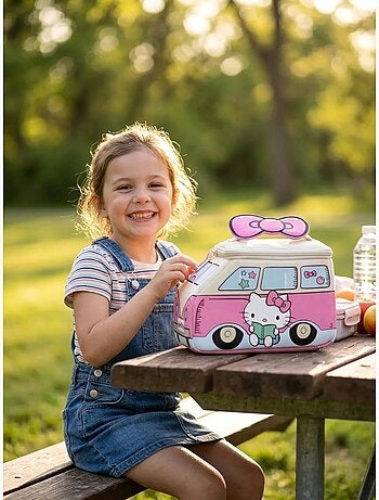 Bolsa portacomida isotérmica combi vintage hello kitty sanrio