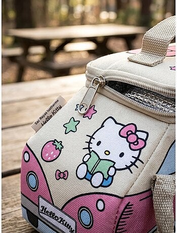 Bolsa portacomida isotérmica combi vintage hello kitty sanrio