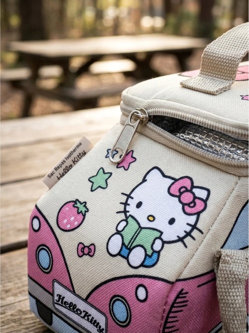Bolsa portacomida isotérmica combi vintage hello kitty sanrio - Kiabi Bolsa portacomida isotérmica combi vintage hello kitty sanrio - Kiabi