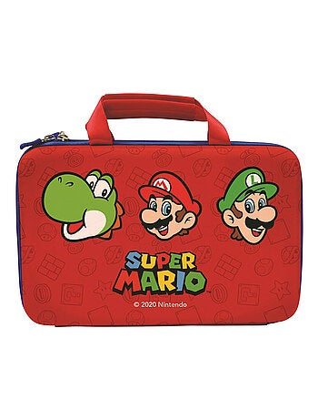 Bolsa protectora de mano Super Mario para consolas puertoátiles y tabletas de hasta 10 pulgadas