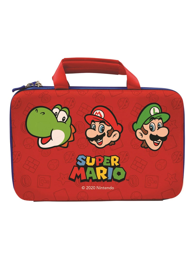 Bolsa protectora de mano Super Mario para consolas puertoátiles y tabletas de hasta 10 pulgadas Rojo - Kiabi