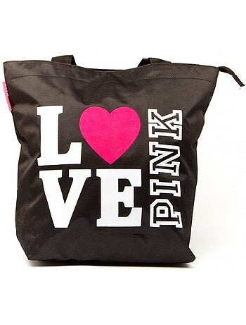 Bolsa shopping love pink