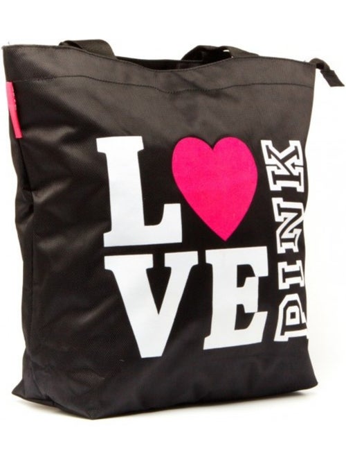 Bolsa shopping love pink - Kiabi Bolsa shopping love pink - Kiabi