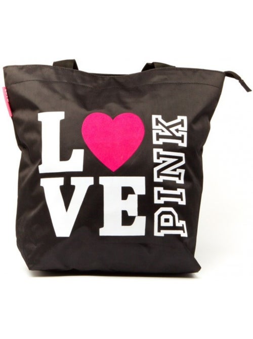 Bolsa shopping love pink - Kiabi Bolsa shopping love pink - Kiabi