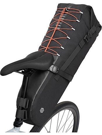 Bolsa sillín bikepacking ciclismo hombre y mujer remote