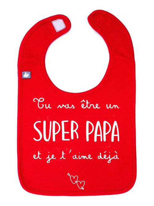 Bolsa sorpresa para anuncio de embarazo - vas a ser un súper papá | BB&CO - Kiabi