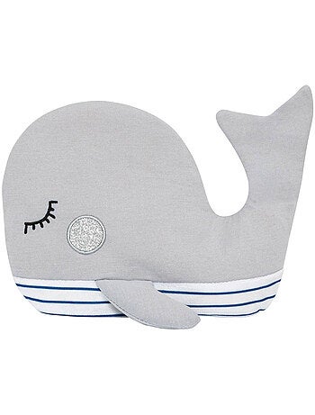 Bolsa térmica de peluche 2 en 1 con forma de ballena