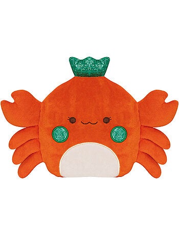 Bolsa térmica de peluche 2 en 1 con forma de cangrejo