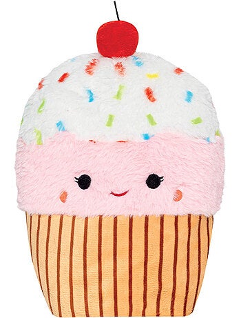 Bolsa térmica de peluche 2 en 1 con forma de cupcake