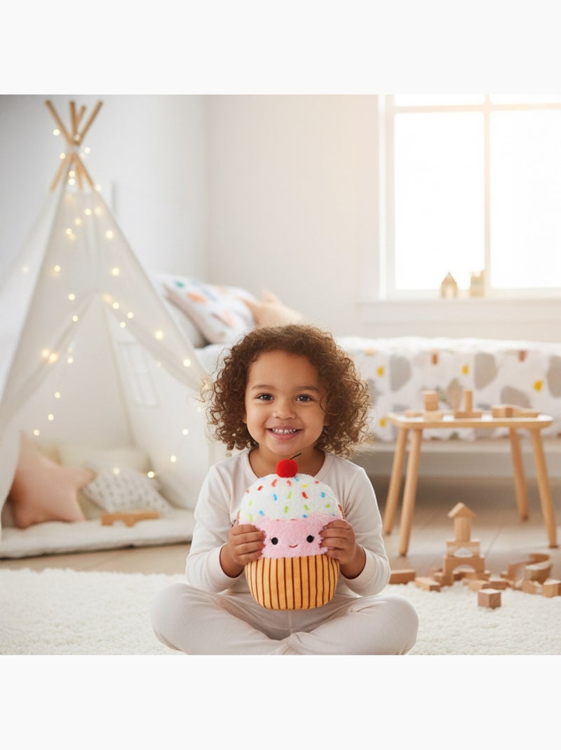 Bolsa térmica de peluche 2 en 1 con forma de cupcake Multicolor - Kiabi