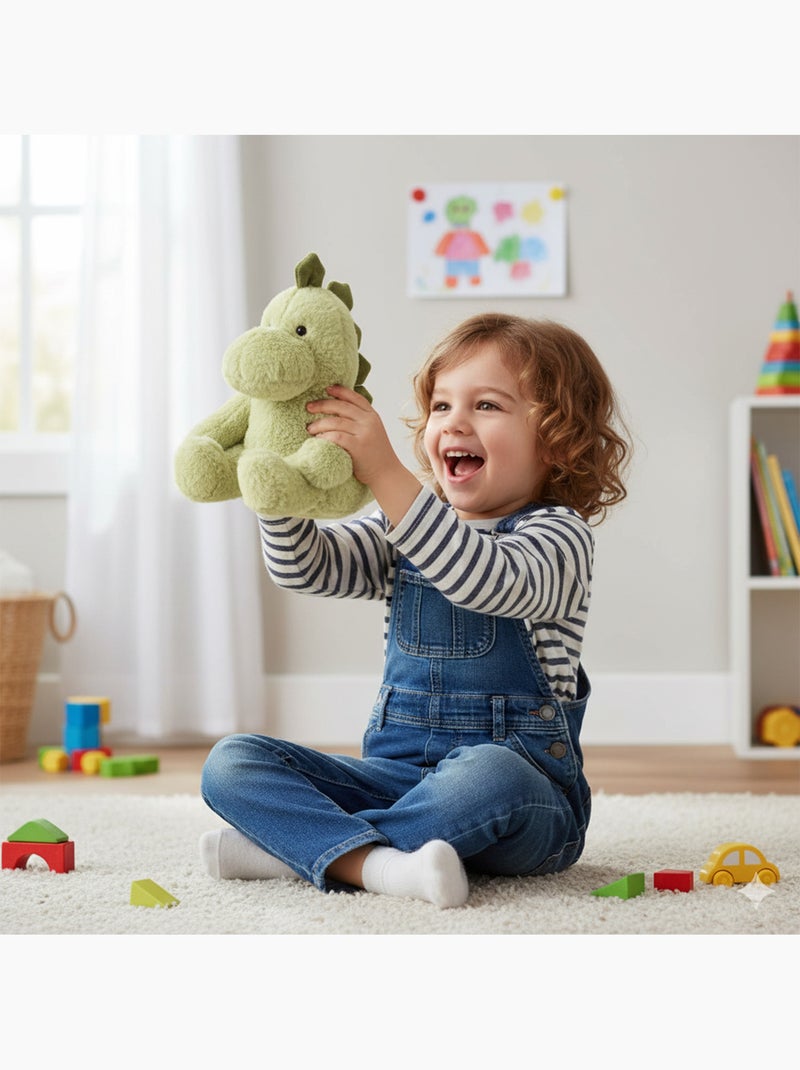 Bolsa térmica de peluche 2 en 1 con forma de dinosaurio Verde - Kiabi