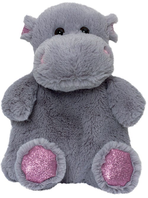 Bolsa térmica de peluche 2 en 1 con forma de hipopótamo - Kiabi