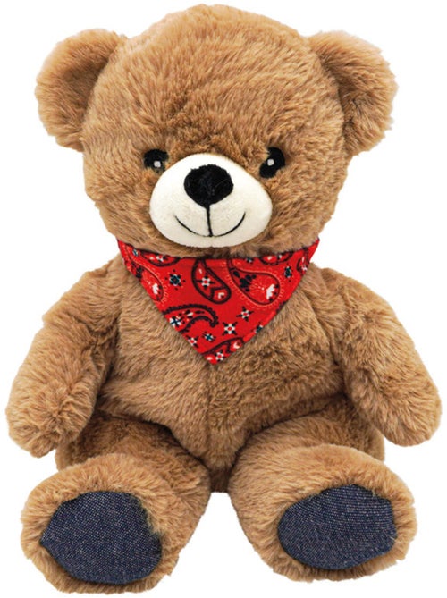 Bolsa térmica de peluche 2 en 1 con forma de oso - Kiabi