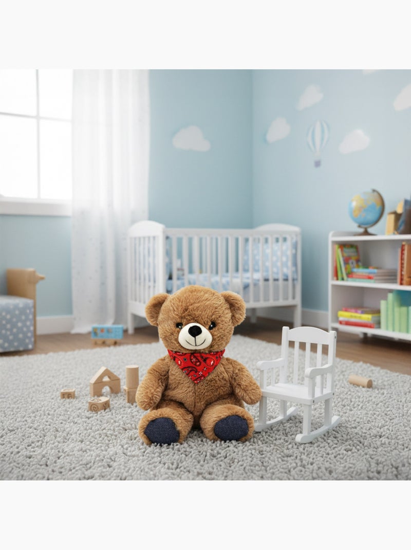 Bolsa térmica de peluche 2 en 1 con forma de oso Marrón - Kiabi