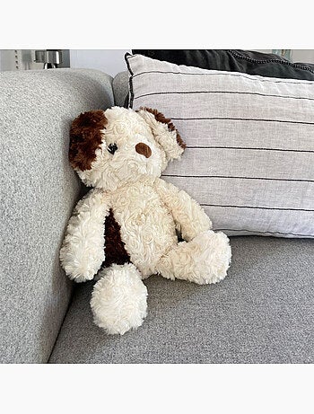 Bolsa térmica de peluche 2 en 1 con forma de perro
