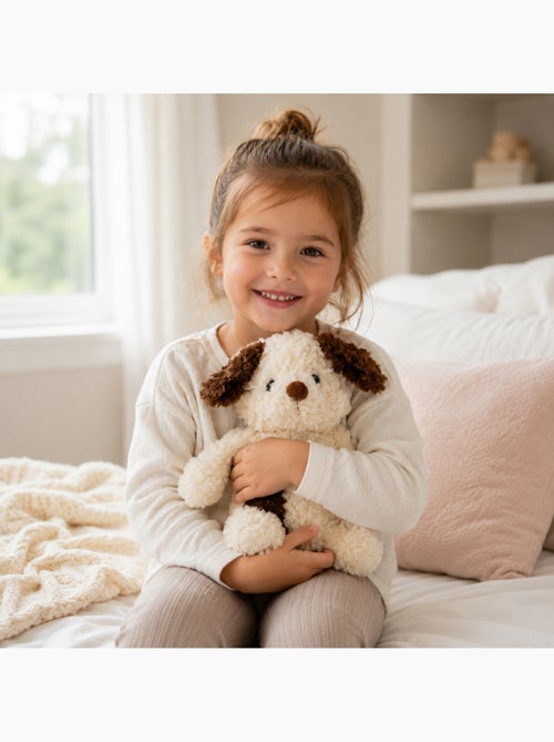 Bolsa térmica de peluche 2 en 1 con forma de perro - Kiabi