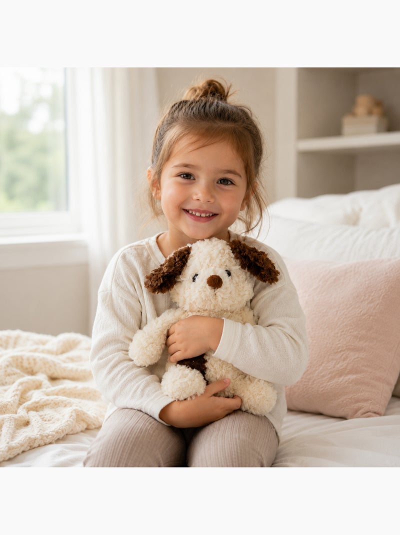Bolsa térmica de peluche 2 en 1 con forma de perro Beige - Kiabi