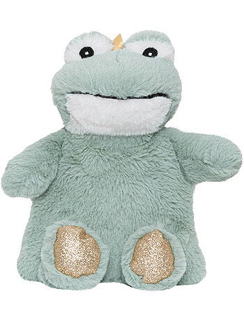 Bolsa térmica de peluche 2 en 1 con forma de rana