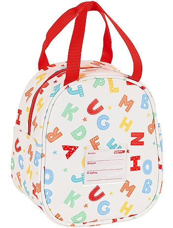 Bolsa térmica para el almuerzo alphabet 22 cm – cmp