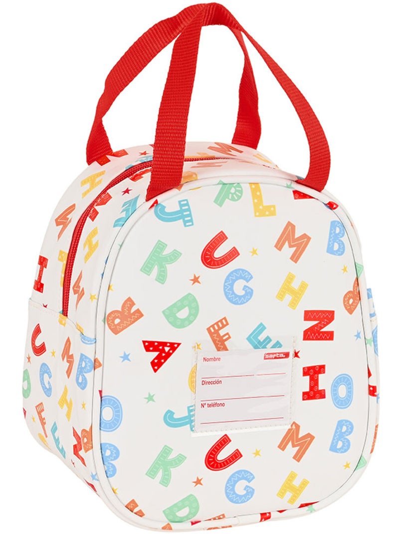 Bolsa térmica para el almuerzo alphabet 22 cm – cmp Multicolor - Kiabi