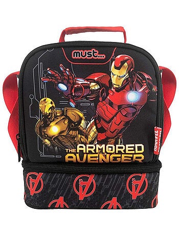 Bolsa térmica para el almuerzo los vengadores – iron man armored 24 cm