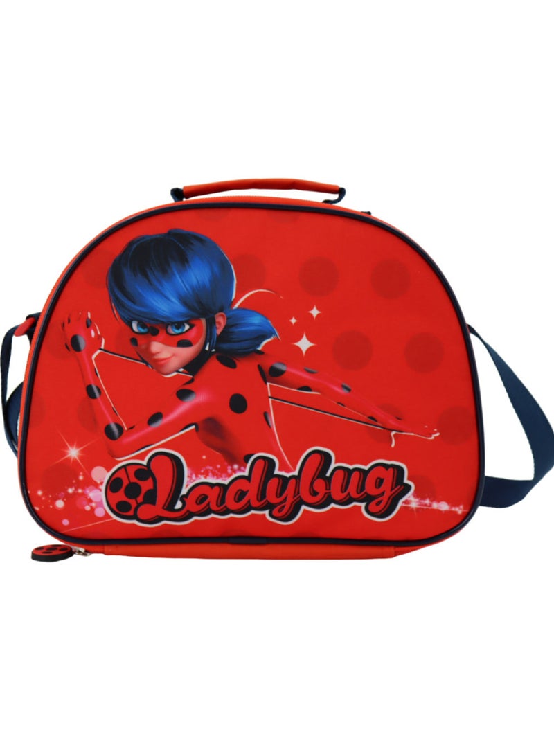 Bolsa térmica para el almuerzo miraculous: las aventuras de ladybug – red 25 cm Rojo - Kiabi